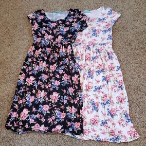 Floral print dress